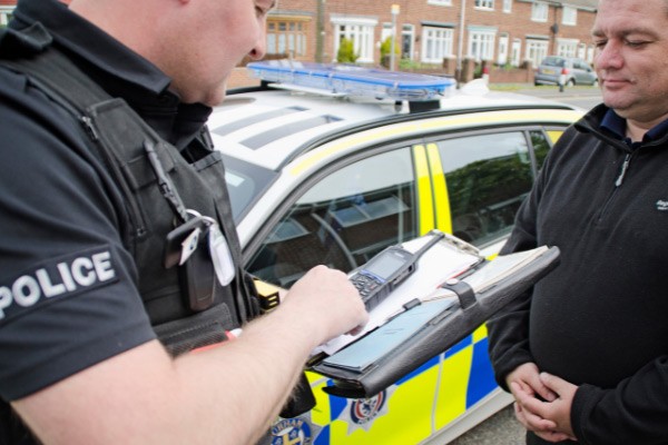 Licensed two way radio for the police